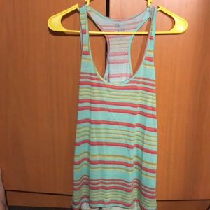 Nolie Racer Back striped tank top